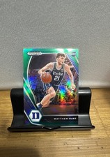 2021-22 Panini Prizm Draft Picks - Matt Hurt #34 Green Prizm (RC)