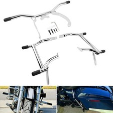 Saddlebag Guard Rails Bag Guards Front Highway Engine Guard For Harley 2014-