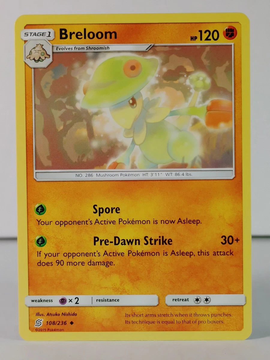 Breloom Pokmon TCG Cards for sale | eBay