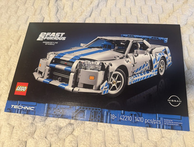 LEGO Technic 2 Fast 2 Furious Nissan Skyline GT-R (R34) 42210 18+ 1410pcs