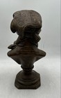 Vintage Brown Classic Victorian Style Mother And Child Bust Sculpture — photo 3