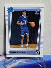2021-22 Panini Donruss Basketball ZIAIRE WILLIAMS #248 RATED ROOKIE