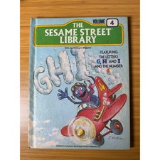 The Sesame Street Library Volume 4 Featuring G H I and 4 Childrens Book