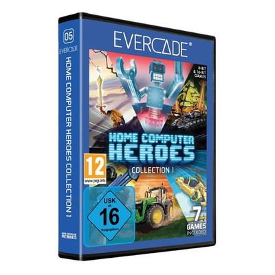 Blaze Evercade Home Computer Heroes Collection 1 7 Games Spiele Retro NEU&OVP