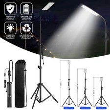 Outdoor Camping Light Super Bright LED Grill Lantern Work Light Stand Tripod USA