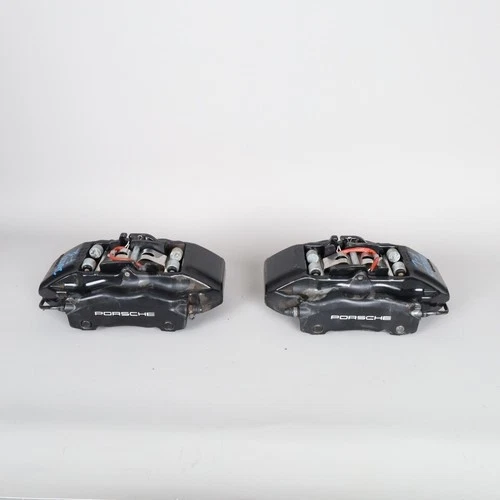 1999-2012 Porsche 911 996 Front Brake Calipers Brembo Set Pair Black OEM
