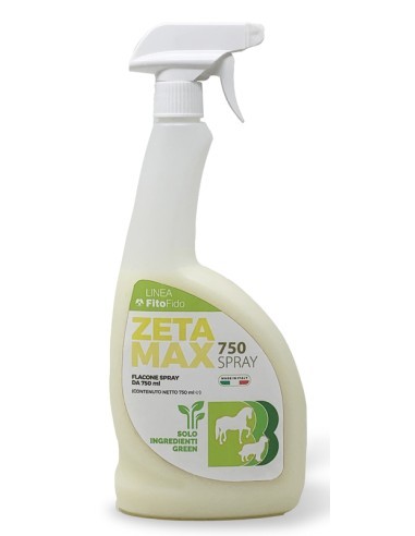 ZETAMAX PUMP SPRAY 750ML: Protezione Naturale per Cani e Gatti