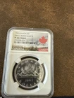 1965 Canada Silver $1 NGC PL66 Cameo! Small Beads Blunt 5 Special Canada Label!