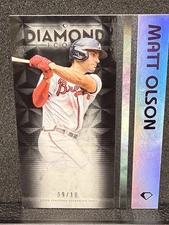 2023 Topps Diamond Icons Matt Olson White Polychromatink Auto /10