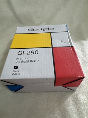 Scipta For Canon Pick GI-290 Refill Ink BLACK  G4200 G3200 G4210 G2200 G1200