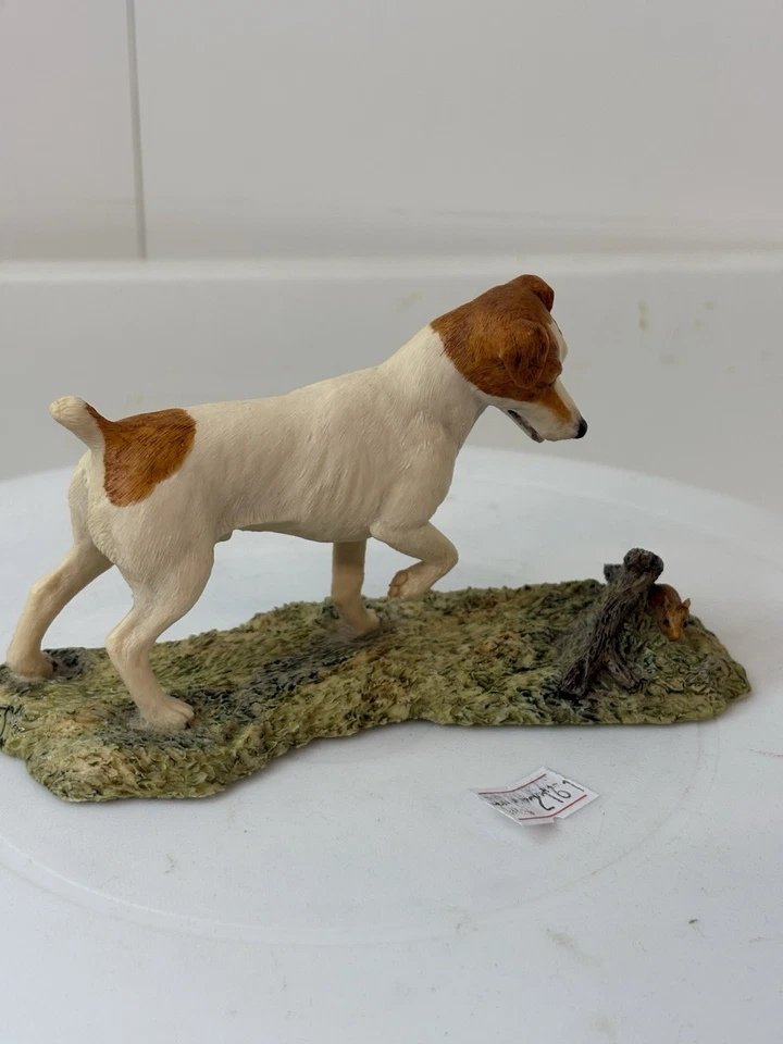 BORDER FINE ARTS, JACK  RUSSELL+ MOUSE,1983, Ayres. Original, Very Rare, Lovely. - Image 2 of 4
