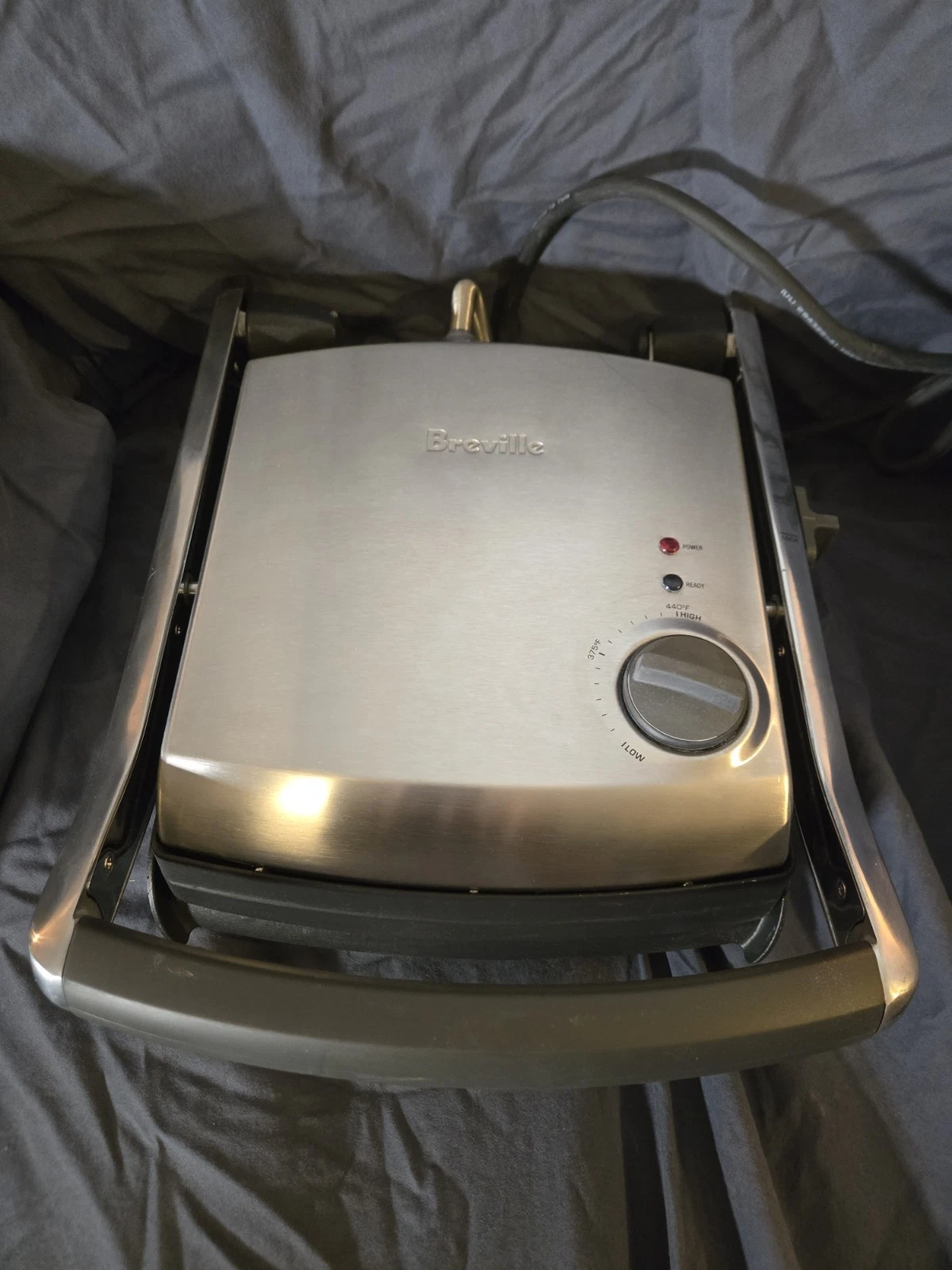 Breville TG425XL Stainless Steel Adjust Panini Sandwich Grill Press