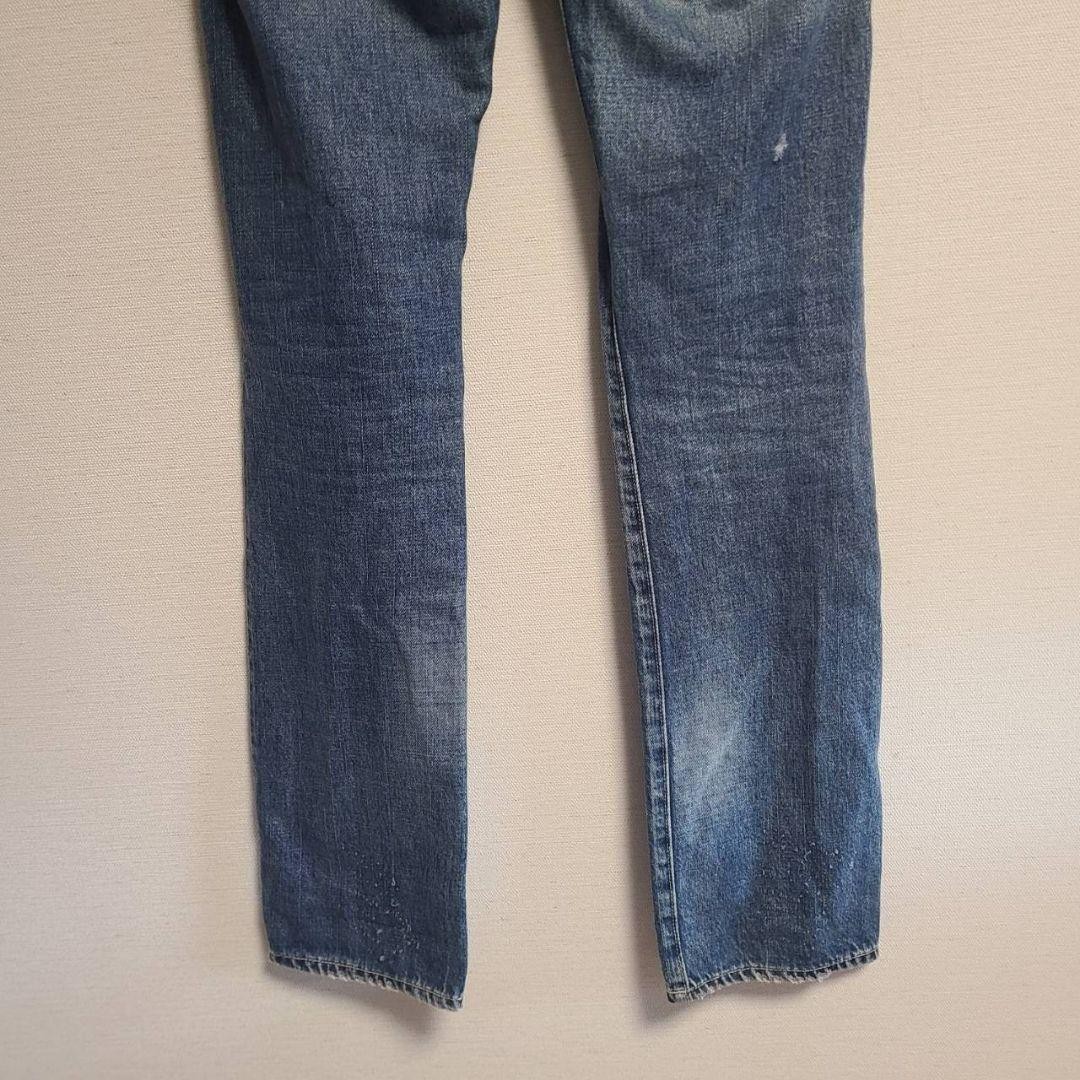 Visvim Distressed Denim Jeans Patch Unique Slim F… - image 8