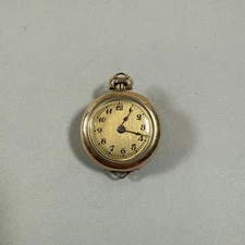 Vintage Elgin 10k Gold Pocket Watch Ramona Illinois Watch Co. Not Working