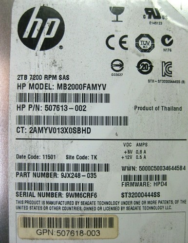 HP ProLiant DL180 G6 8 Bay 2x Xeon Quad Core E5520 @2.26GHz, 4GB RAM, 4x 2TB HDD - Picture 8 of 12