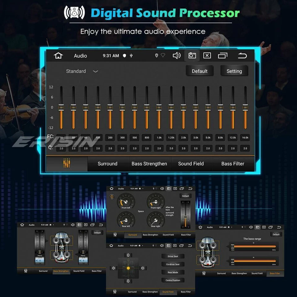 64GB Android 11 Doppel Din GPS Autoradio Navi Für Nissan DSP CarPlay DAB+ BT RDS - Bild 4 von 4
