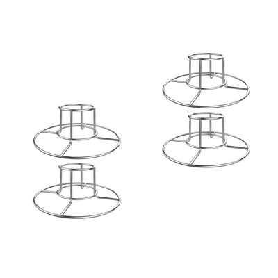 2 Pcs Geflügel Rack Grill Halter Bbq Huhn Rack Beercan Rack Huhn Rack Halter