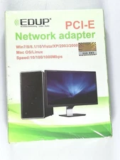 EDUP PCI-E Network Adapter For Windows 7/8/8.1/10/VISTA/XP/2003/2000