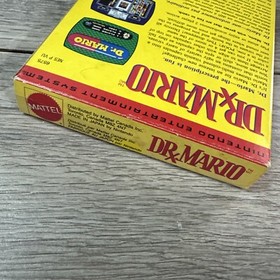 Dr. Mario (Nintendo NES, 1990)  In Box  Canada