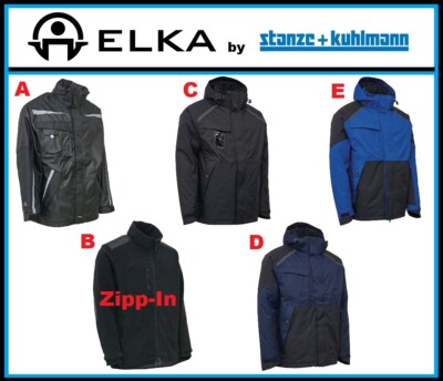 ELKA RAINWEAR ''WORKING XTREME'' Winterjacke / Regenjacke / Zipp-In Fleecejacke