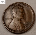 1922-D Lincoln Wheat Penny Cent - Very Fine (VF) - Semi-Key Date! - #W716