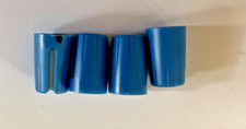 Peavey Vintage MD Series Mixer and Amplifier Knobs. Set of 4 Light Blue