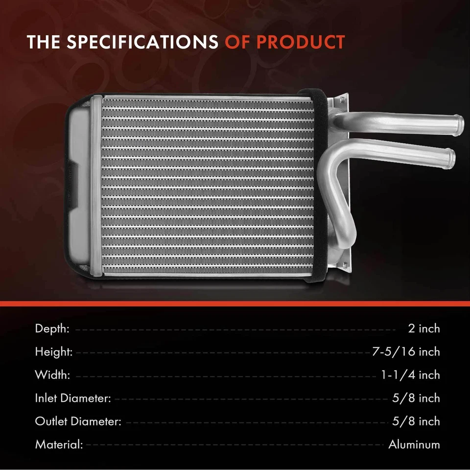 Nuevo núcleo calefactor delantero HVAC para Jeep CJ5 CJ7 1977-1986 Scrambler deportivo utilitario Foto 3 de 4