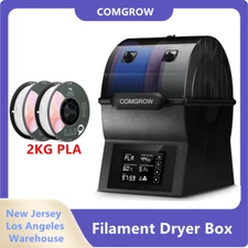 Comgrow SH02 Filament Dehydrator PTC Fast Heater Touch Screen With 2KG Filament 