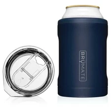 NEW BRUMATE HOPSULATOR DUO 2-IN-1 | MATTE NAVY  (12OZ CANS/TUMBLER)