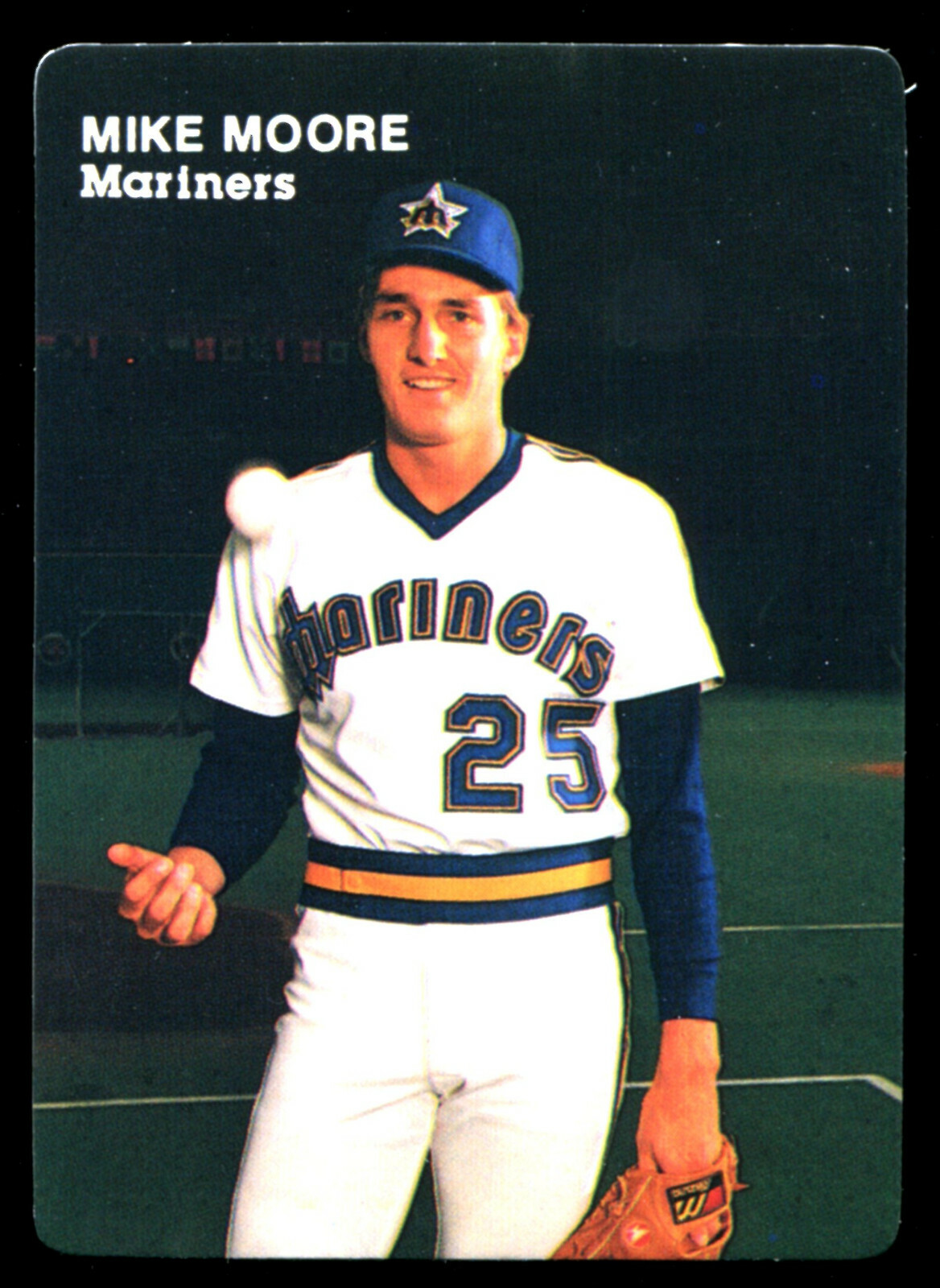 Mothers Cookies MIKE MOORE SEATTLE MARINERS OAKLAND ATHLETICS A'S 9 Different