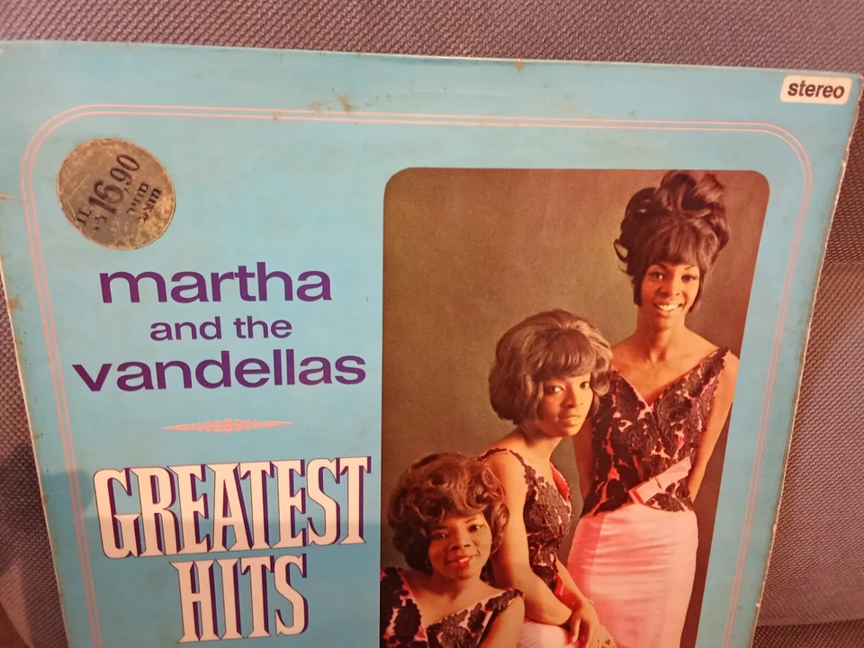 MARTHA AND THE VANDELLAS LP ORIG UK ISRAEL STEREO TAMLA MOTOWN  GREATEST HITS  - Bild 2 von 4