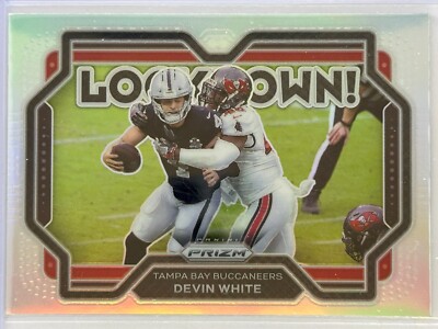 2021 Panini Prizm - Lockdown! #2 Devin White