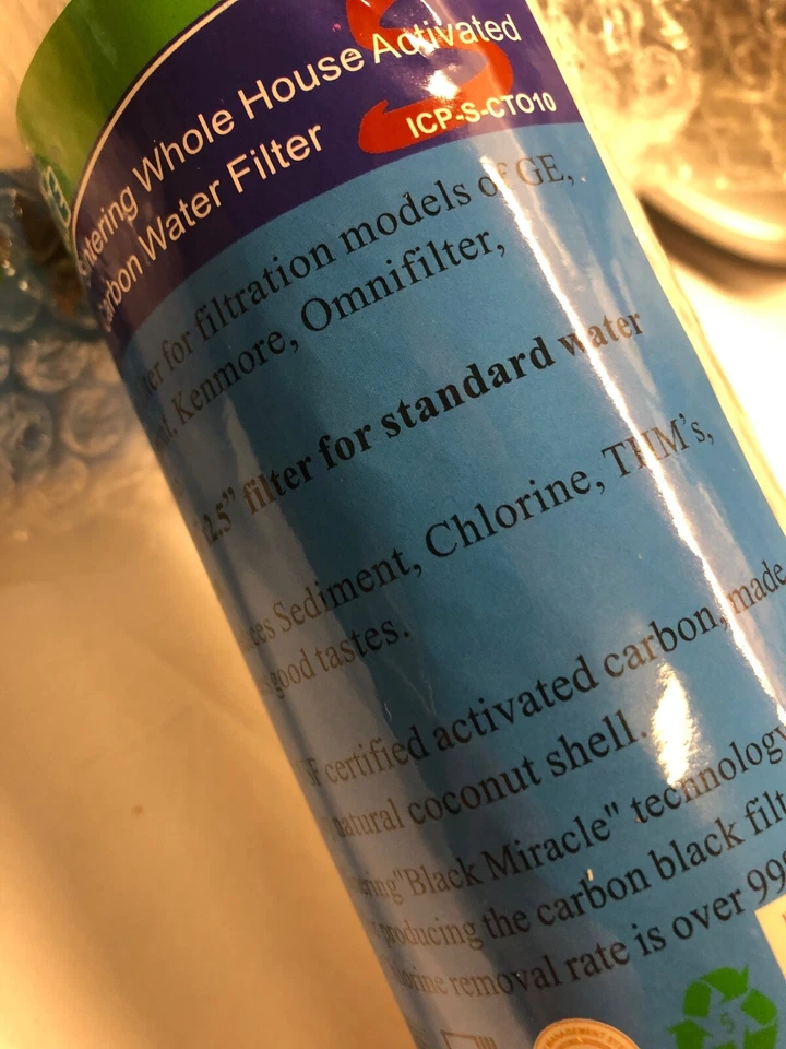 ICP-S-CTO10 Whole House Sintering Activated Carbon Water Filter Icepure - 2 - Image 3 of 4