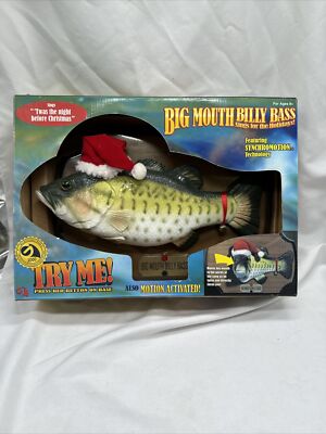 BIG MOUTH BILLY BASS クリスマス 限定版 Big Mouth Billy Bass Sings 