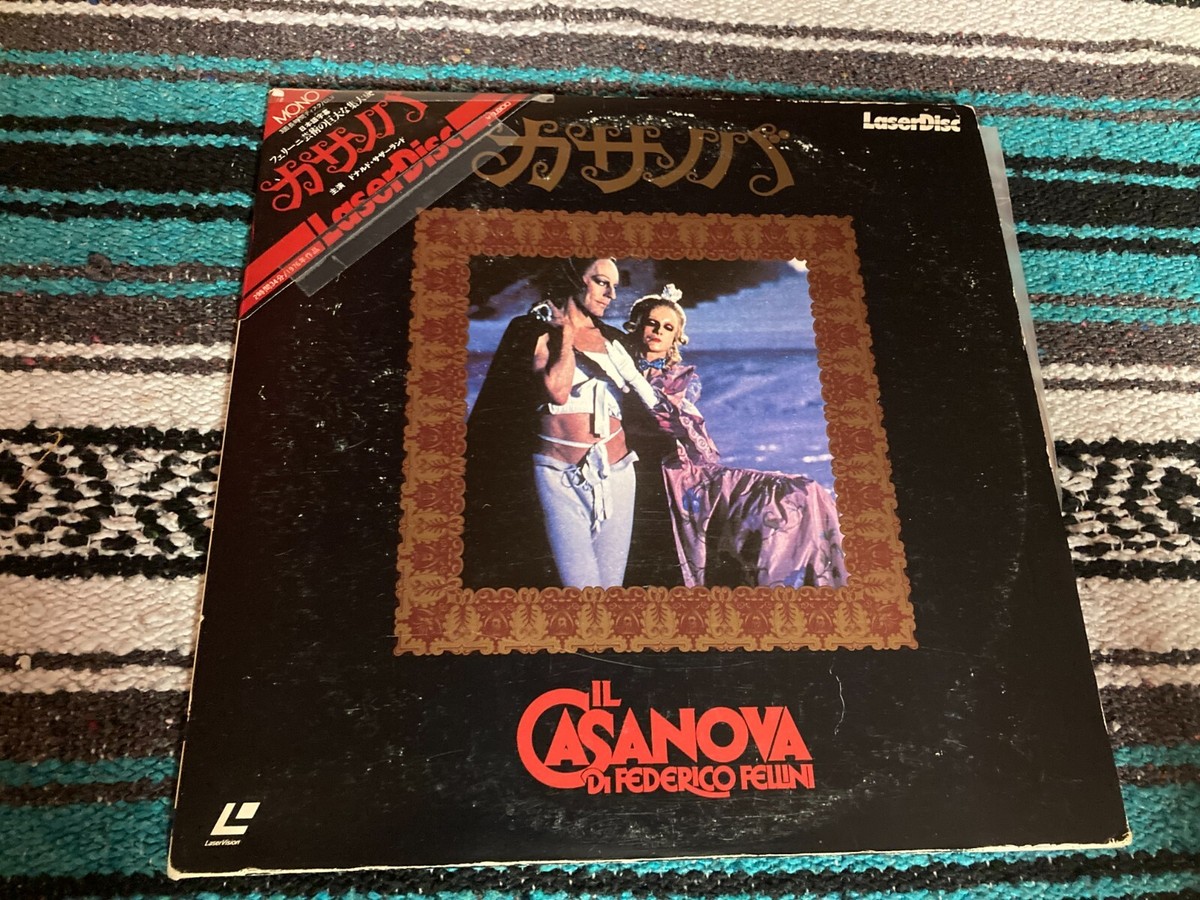 Il Casanova Laserdisc Federico Fellini Vintage Japanese Release