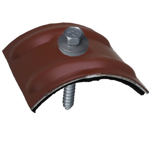 500 Stück Aluminium Kalotten 24° - Für Sinus Profil 76/18 Wellplatten & Lichtplatten