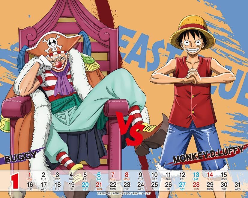 ワンピースカレンダー ONE PIECE』コミックカレンダー2025 （卓上／特製