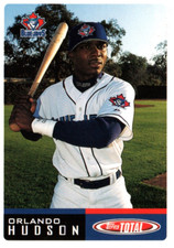 Orlando Hudson 2B Blue Jays Topps Baseball Card #325 2002