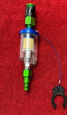 Hookah Diving 5 micron POLY FIBER CARBON Filter PLUG IN AND DIVE READY