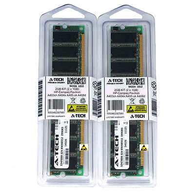 2GB KIT 2 x 1GB HP Compaq Pavilion A403cn A404x A405.uk A408d Ram Memory