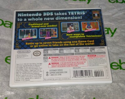 Tetris: Axis (Nintendo 3DS, 2011) New sealed! 45496741808| eBay