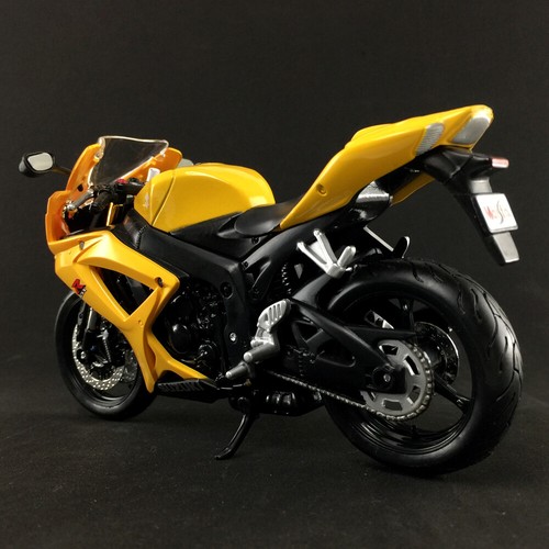 SUZUKI GSX-R600 Die-Cast Motorcycle Model Toy Collection Maisto 1:12 Scale Hobby - Picture 7 of 12