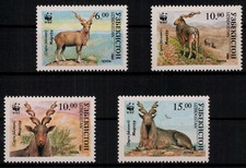 Usbekistan; Schraubenziege 1995 kpl. **  (12,-)