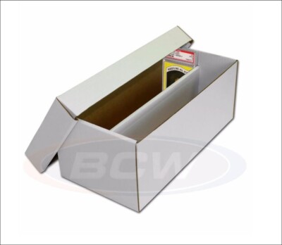 BCW GRADED CARD SHOE STORAGE BOX Holds 300 3x4 Top Loads 100 Graded cards w/Lid