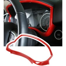 Red Interior Dashboard Frame Cover Trim Decor For Dodge Ram 1500 Accessories Red Interior Dashboard Frame Cover Trim Decor For Dodge Ram 1500 Accessories