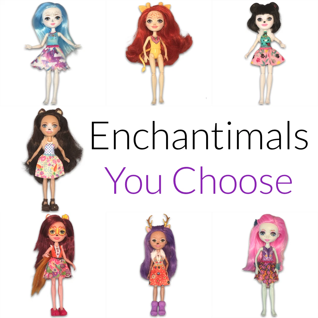 Mattel Enchantimals 6 Inch Dolls Felicity Fox Danessa Deer You Choose