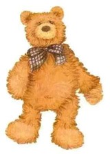 teddy-bear-wall-sticker-peel-stick-bow-35-inch-1pc-new
