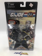 G.I. Joe 25TH ANNIVERSARY Hasbro Comic 2 Pack   SNAKE EYES    STORM SHADOW