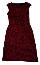 Lauren Ralph Lauren sleeveless ruched dress,Size12