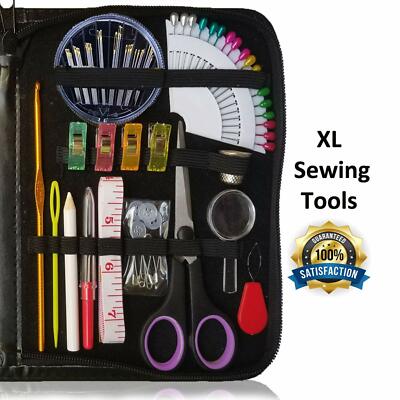 Kit De Couture Portable De 130 Pièces – Fournitures De Couture De Qualité Supérieure Pour Les